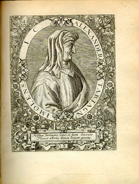 Alexander <de Imola>(1424-1477); Rechtsgelehrter = Dd4