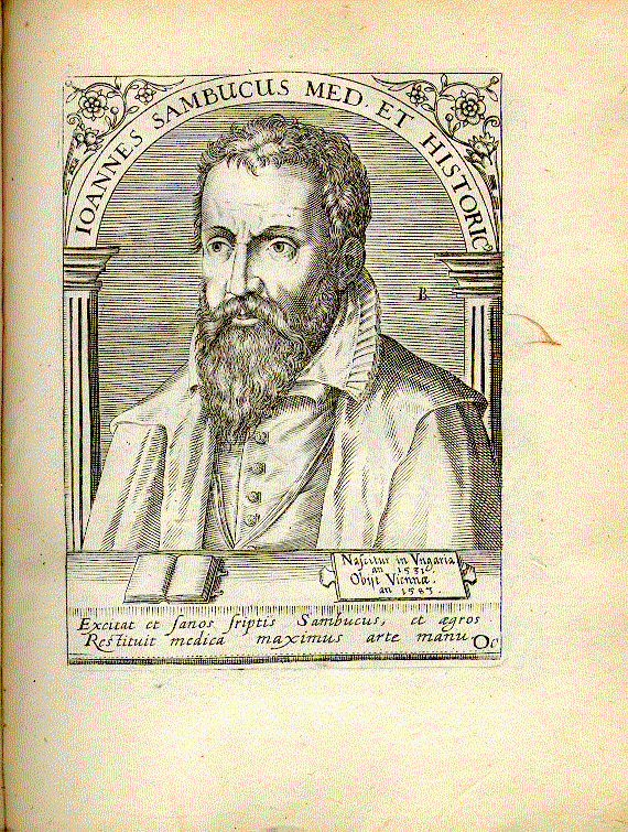 Sambucus, Johannes (1531-1584); Arzt, Historiker = Oo1