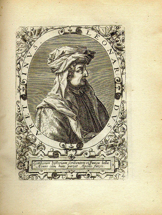 Bruni, Leonardo (1369-1444); Humanist, Kanzler von Florenz = Ss4