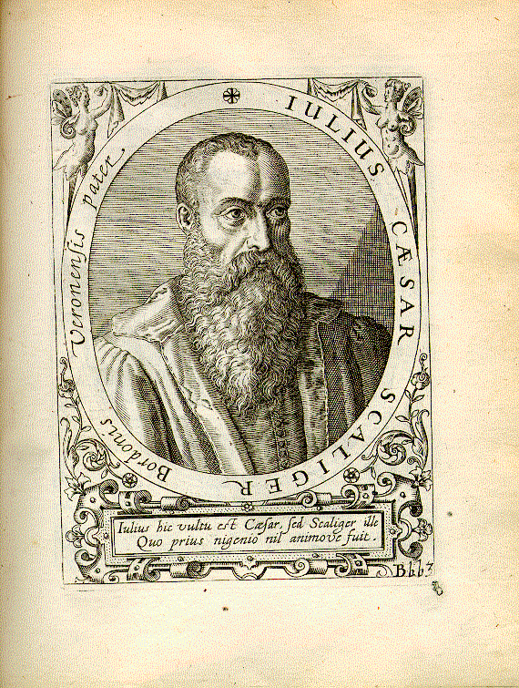 Scaliger, Julius Caesar (1484-1558); Humanist, Arzt = Bbb3