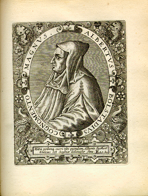 Albertus <Magnus> (Graf von Bollstädt; 1193-1280); Naturforscher, Philosoph, Theologe = Eee2 (s.a. A2)