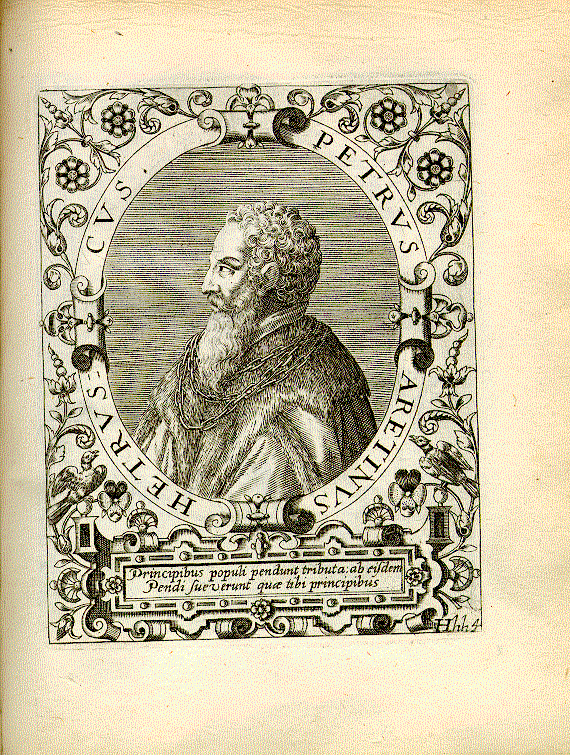 Aretino, Pietro (1492-1556); Schriftsteller = Hhh4
