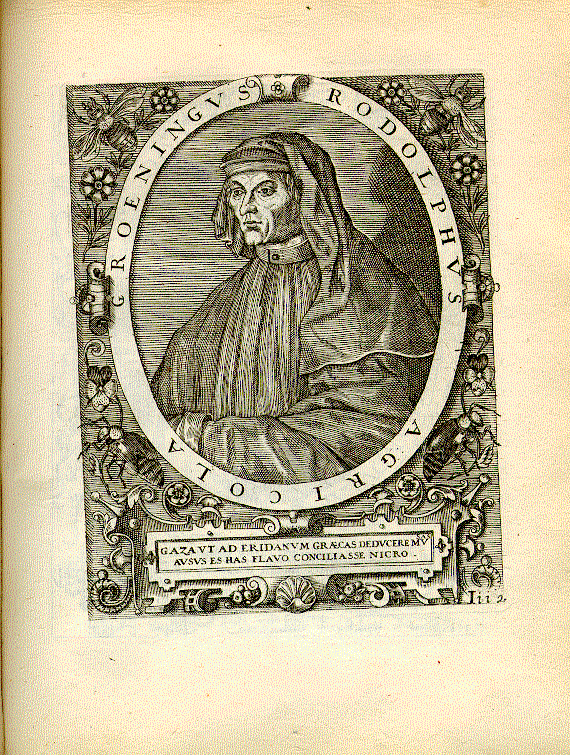 Agricola, Rudolf (1444-1485); Humanist = Iii2