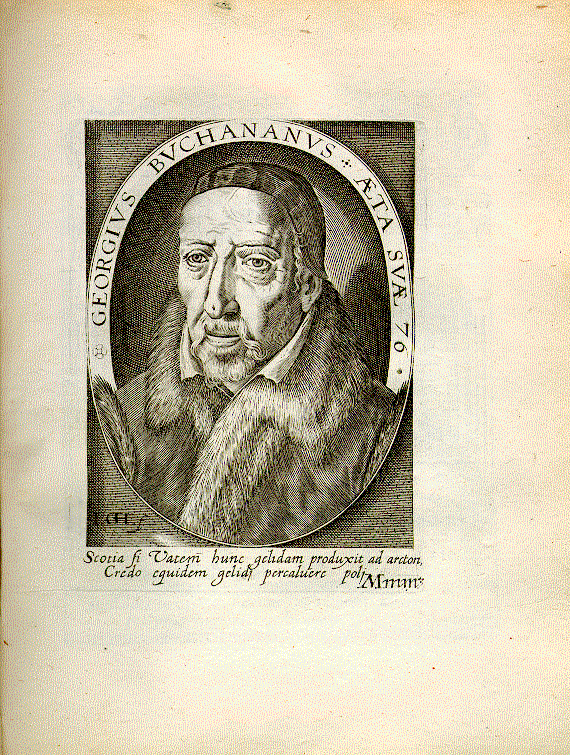 Buchanan, George (1506-1582); Historiker, Dichter = Mmm3