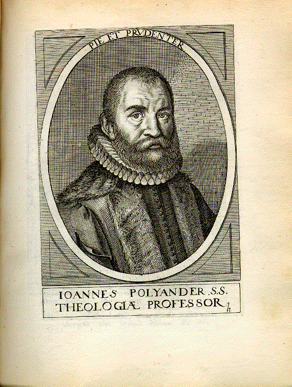Polyander a Kerckhoven, Johannes (1568-1646); Theologe = h1