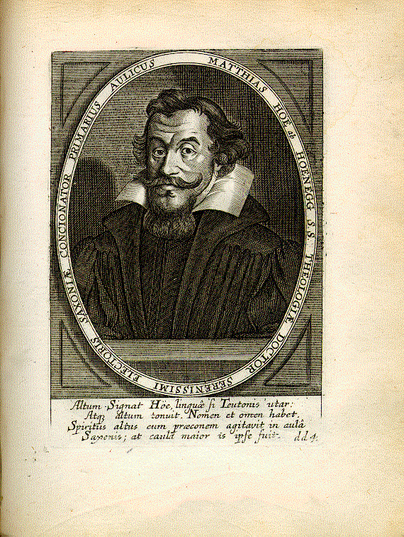 Hoë von Hoënegg, Matthias (1580-1645); Theologe, Kirchenrat = dd4