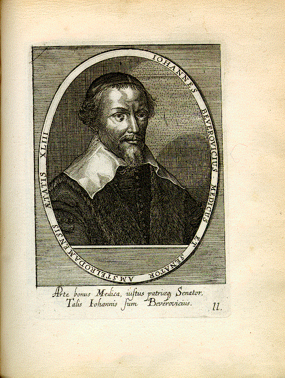 Beverwijck, Jan van (1594-1647); Arzt, Philosoph = ll1