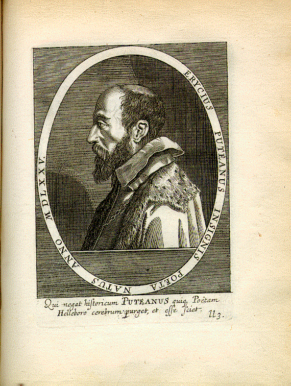 Puteanus, Erycius (1574-1646); Dichter, Jurist, Historiker = ll3