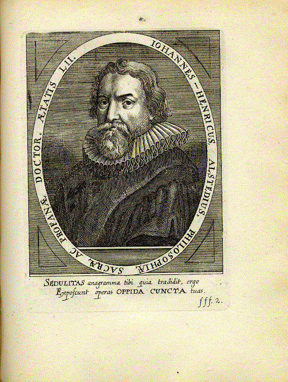 Alsted, Johann Heinrich (1588-1638); Theologe, Philosoph = fff2