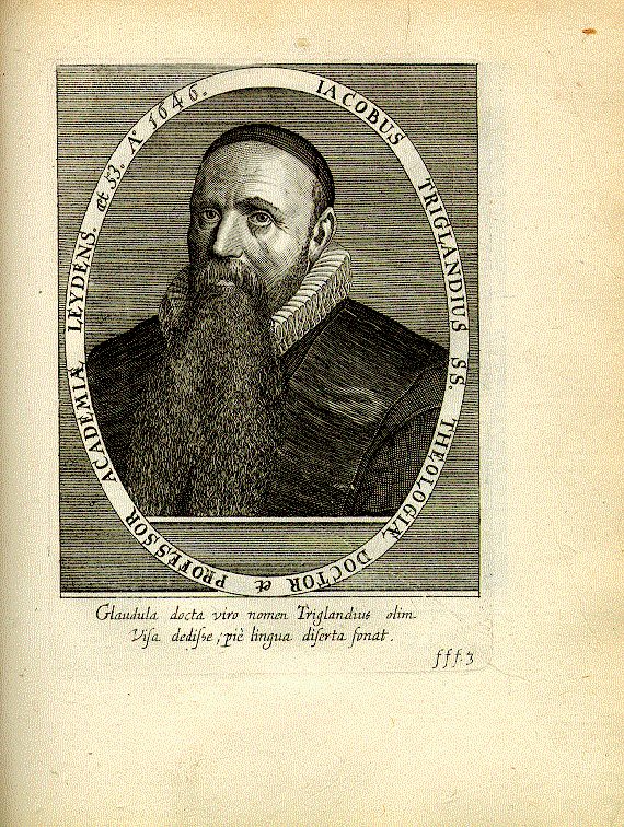 Trigland, Jacobus (1583-1654); Theologe = fff3