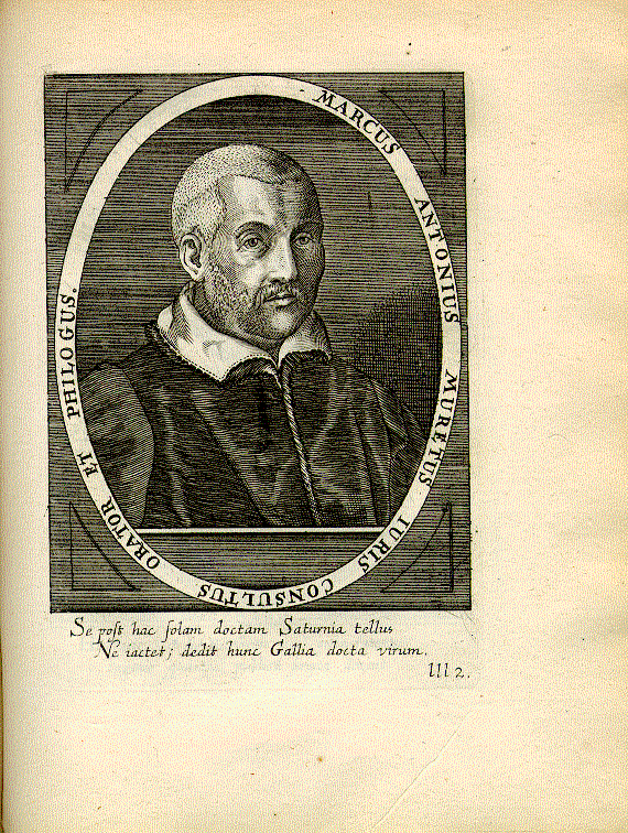 Muret, Marc Antoine (1526-1585); Rechtsgelehrter, Humanist = lll2