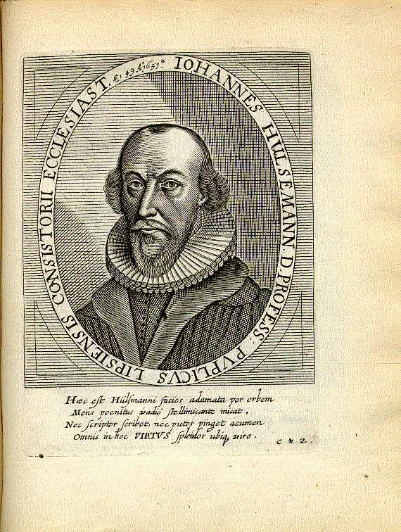Hülsemann, Johann (1602-1661); Theologe, Superintendent = c*2