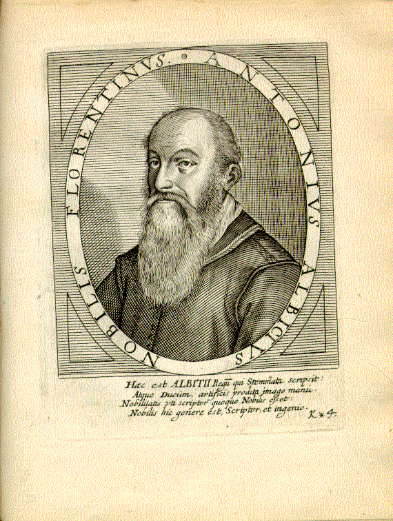 Albizzi, Antonio (1547-1626); Jurist, Literat = k*4