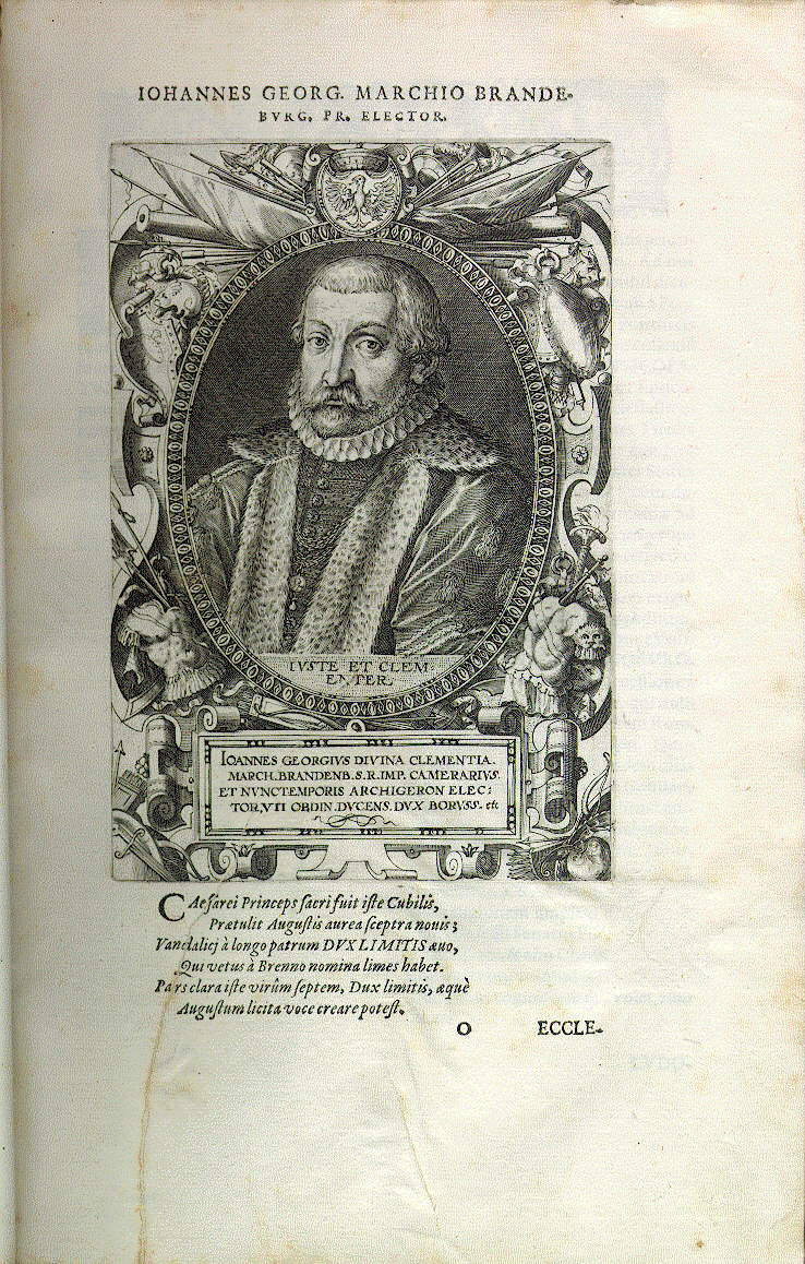 Johann Georg von Brandenburg, Kurfürst (*1525, reg. 1571-1598)