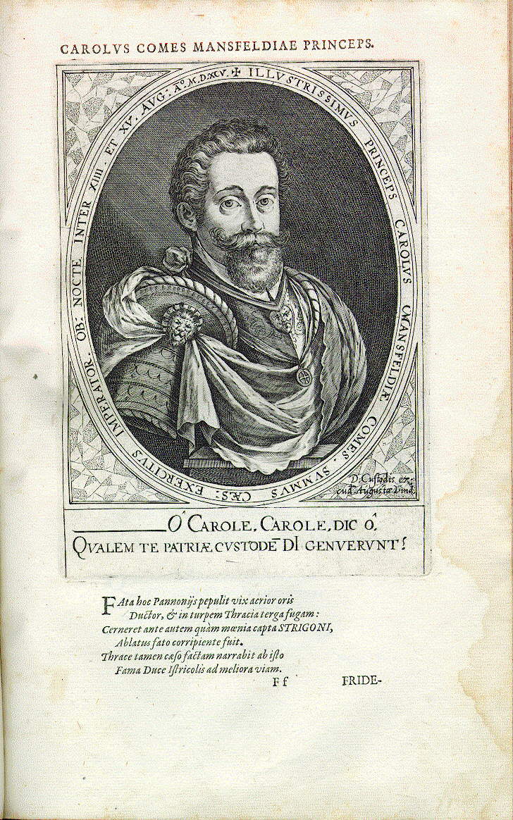 Karl Graf von Mansfeld (1543-1595), Heerführer
