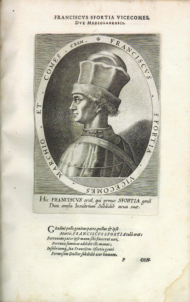 Francesco I. Sforza, Herzog von Mailand (*1401, reg. 1450-1464)