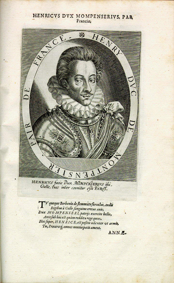 Henri de Bourbon, Herzog von Montpensier (1573-1608), Heerführer