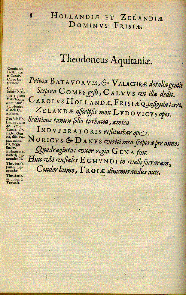1. Dietrich von Aquitanien (863-903)  Text
