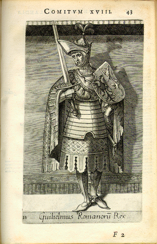 18. Wilhelm II. Römischer König (1235-1255) - Porträt