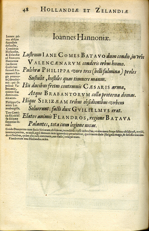 21. Johann von Hennegau (1300-1305) - Text
