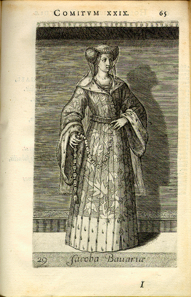 29. Jacobäa von Bayern (1424-1433)- Porträt