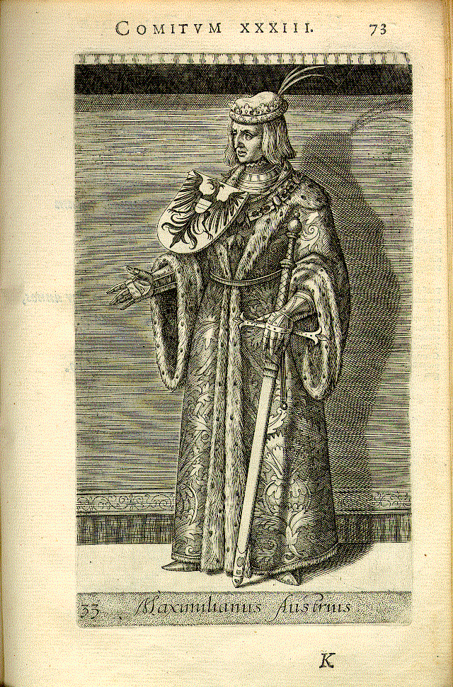 33. Maximilian von Österreich (Kaiser)(1482-1494) - Porträt