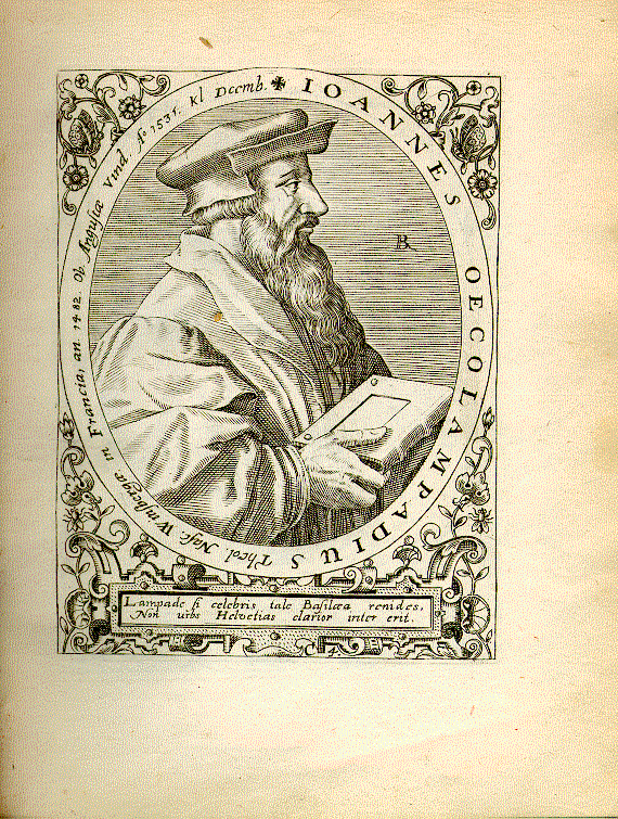 Oecolampadius, Johannes (1482-1531); Theologe = C4