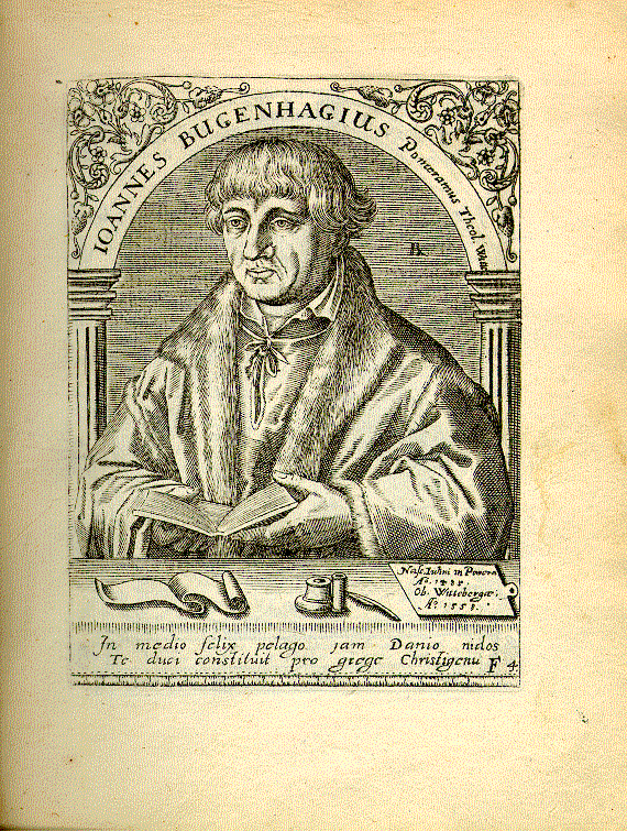 Bugenhagen, Johannes (1485-1558); Reformator, Theologe = F4