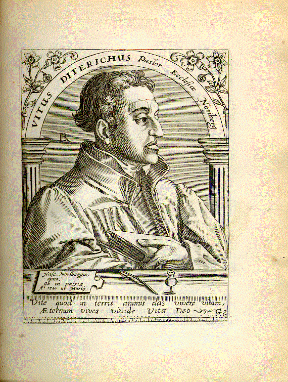 Dietrich, Veit (1506-1549); Theologe = G2