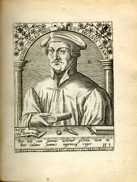 Cochlaeus, Johannes (1479-1552); Theologe = H3