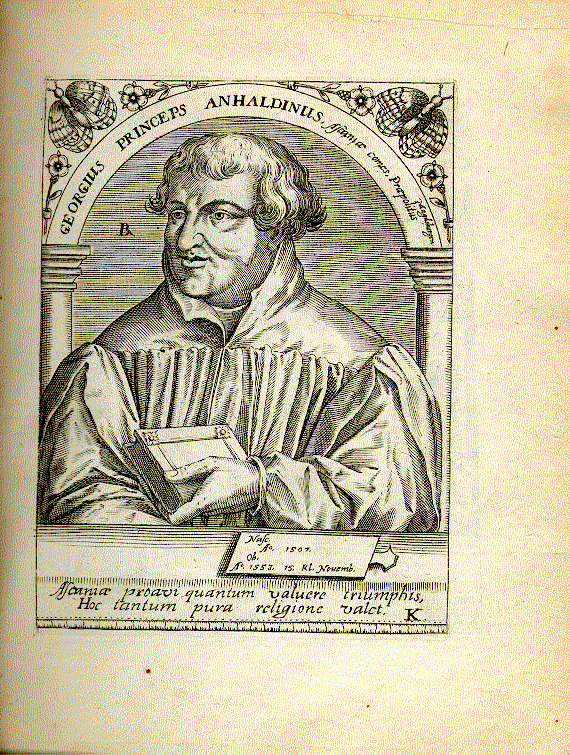 Georg <Anhalt, Fürst, III.> (1507-1553); Theologe = K1