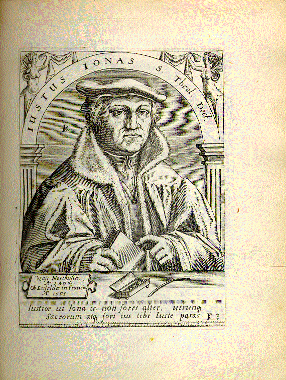 Jonas, Justus (1493-1555); Theologe = K3