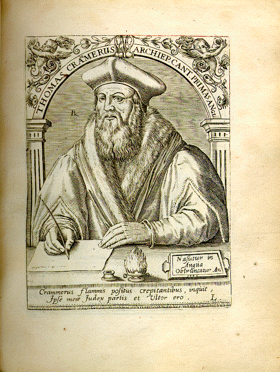 Cranmer, Thomas (1489-1556); Theologe, Erzbischof von Canterbury = L1