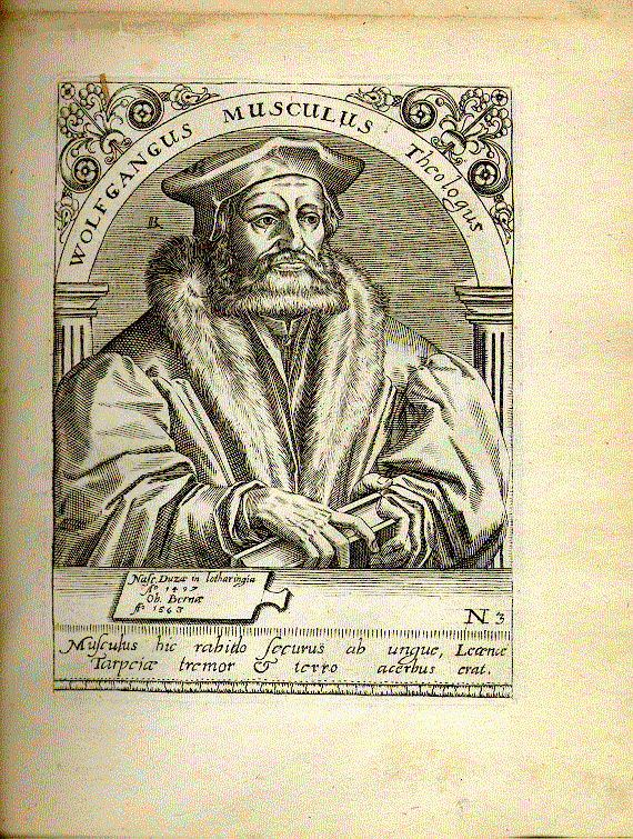Musculus, Wolfgang (1497-1563); Theologe = N3