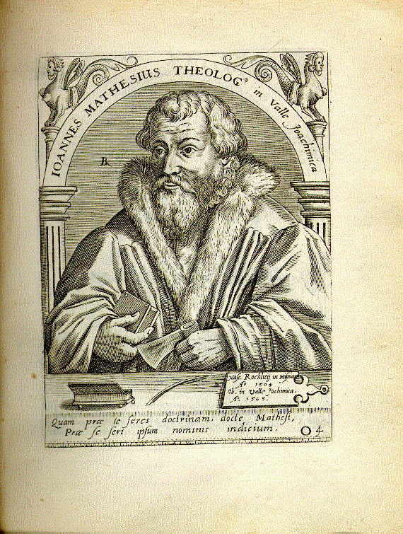 Mathesius, Johannes (1504-1565); Theologe = O4