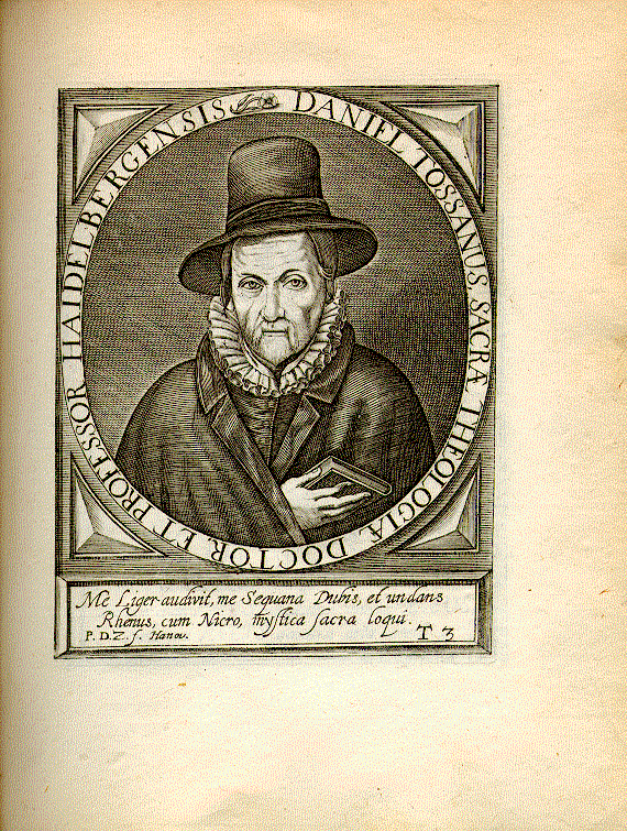 Tossanus, Daniel (1541-1602); Prof. der Theologie zu Heidelberg = T3