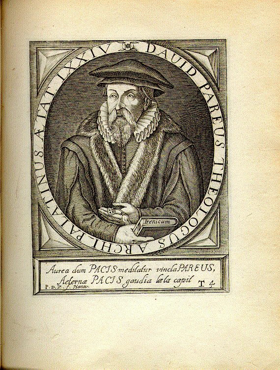 Pareus, David (1548-1622); Prof. der Theologie zu Heidelberg = T4
