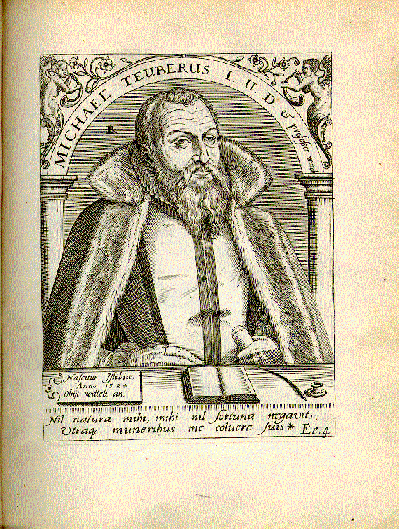 Teuber, Michael (1524-1586); Jurist = Ee4
