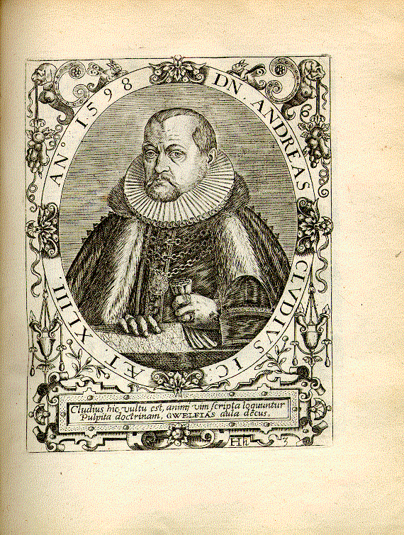 Cludius, Andreas (1555-1624); Jurist = Hh3