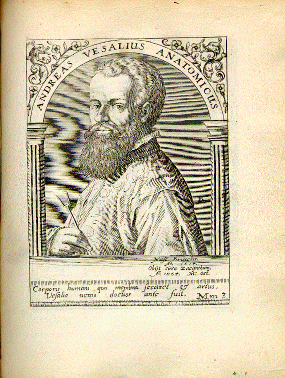 Vesalius, Andreas (1515-1564); Arzt = Mm3
