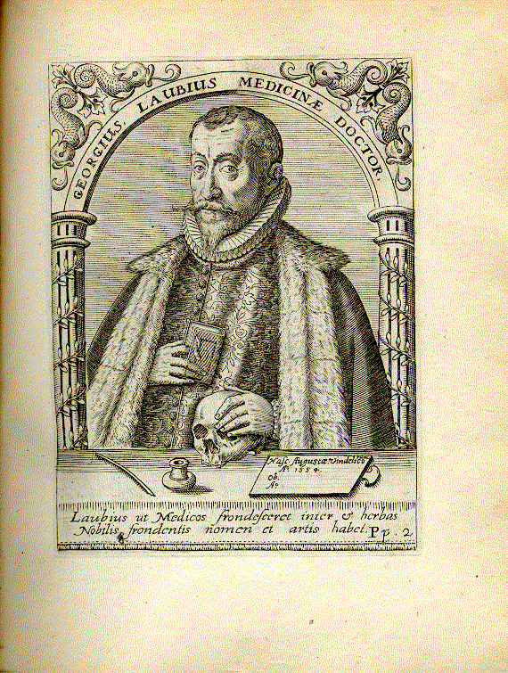 Laub, Georg (1554-1597); Arzt, Übersetzer = Pp2