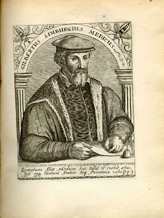 Fuchs, Gilbert (Gilbert de Limborch, Gilbert Philaretus; 1504-1567); Arzt, Kanoniker = Pp3