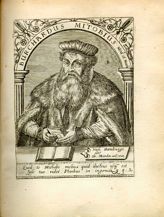 Mithob, Burchard (1501-1565); Arzt, Mathematiker = Qq2