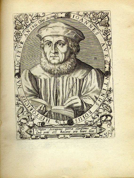 Aventinus, Johannes (1477-1534); Historiker = Ss3