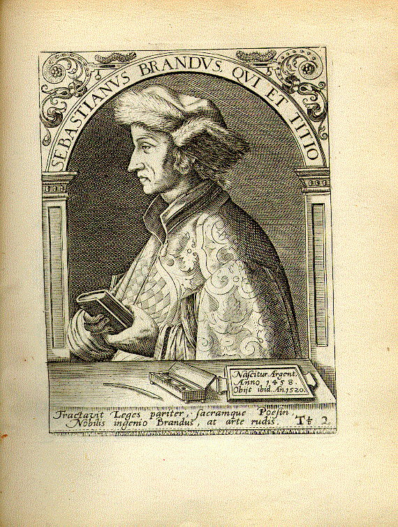 Brant, Sebastian (1457-1521); Humanist, Dichter, Historiker, Jurist = Tt2