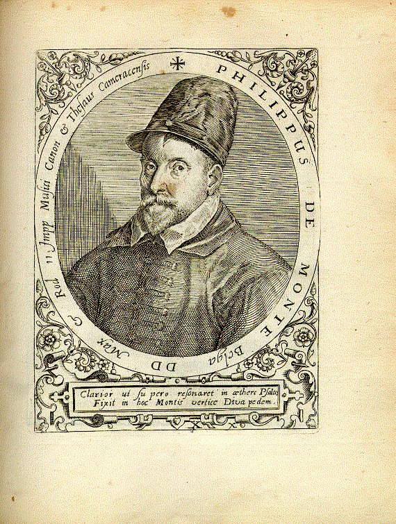 Monte, Philippe de (1521-1603); Komponist = Xx1