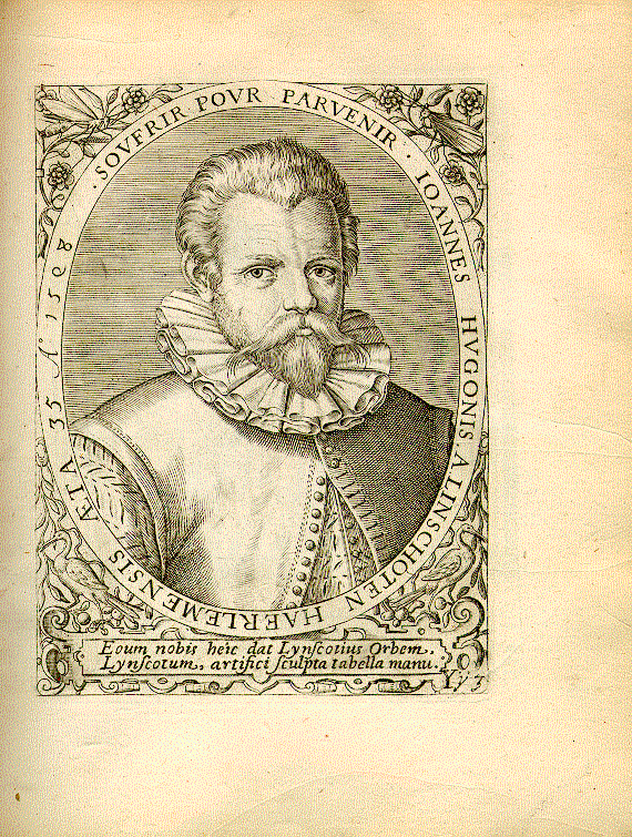 Linschoten, Jan Huygen van (1563-1611); Forschungsreisender, Historiker = Yy3
