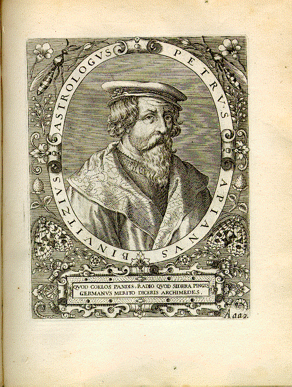 Apian, Petrus (1495-1552); Astronom, Geograph, Mathematiker = Aaa2