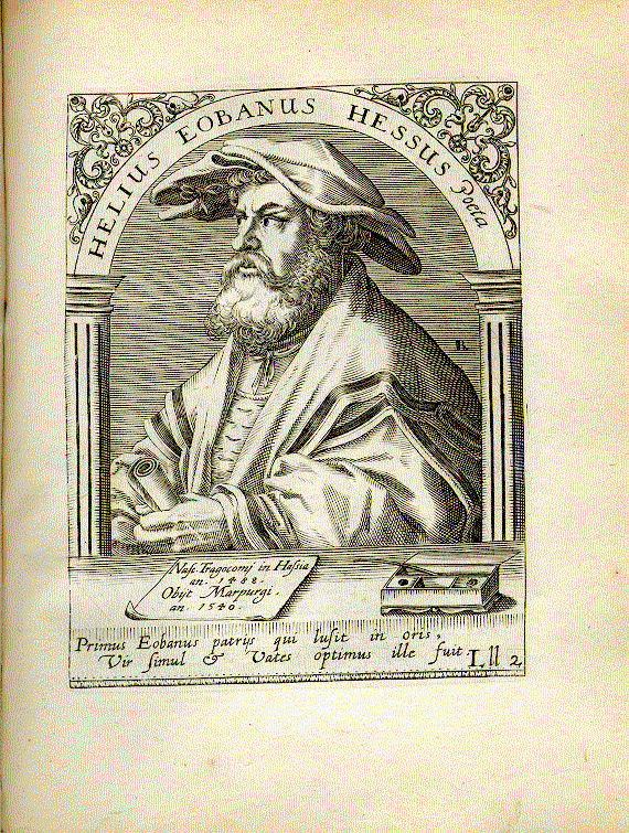Hessus, Helius Eobanus (1488-1540); Humanist, Dichter = Lll2