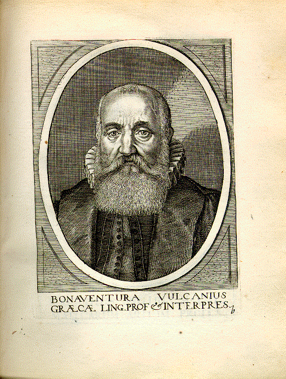 Vulcanius, Bonaventura (1538-1614); Gräzist, Bibliothekar = b1